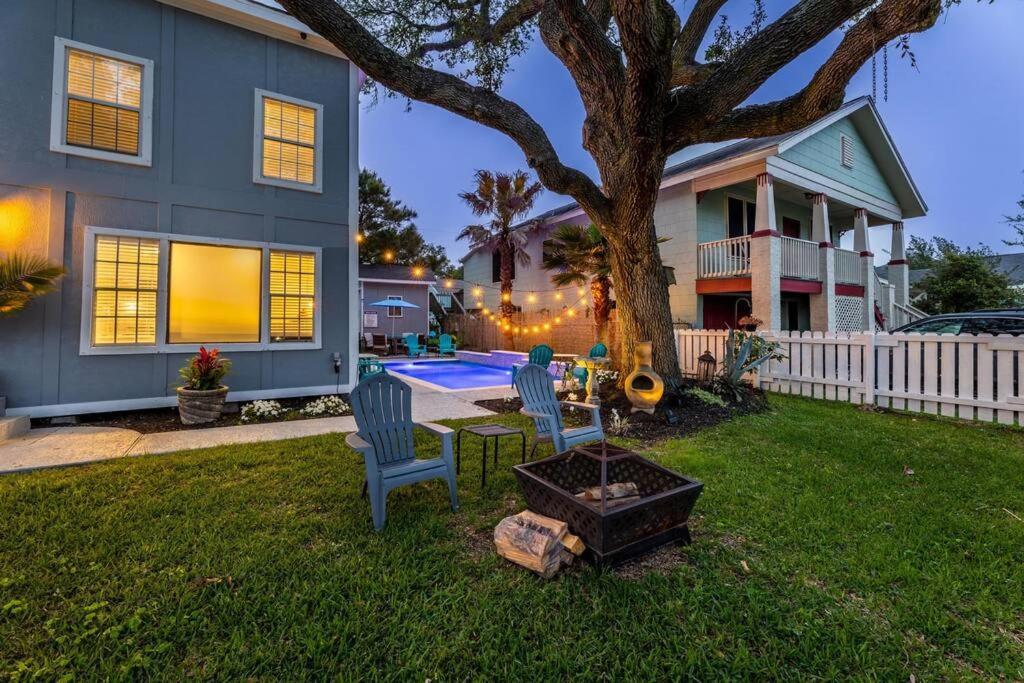 5/3 With A Heated Pool 2 Min From Beach, Updated Galveston Eksteriør billede
