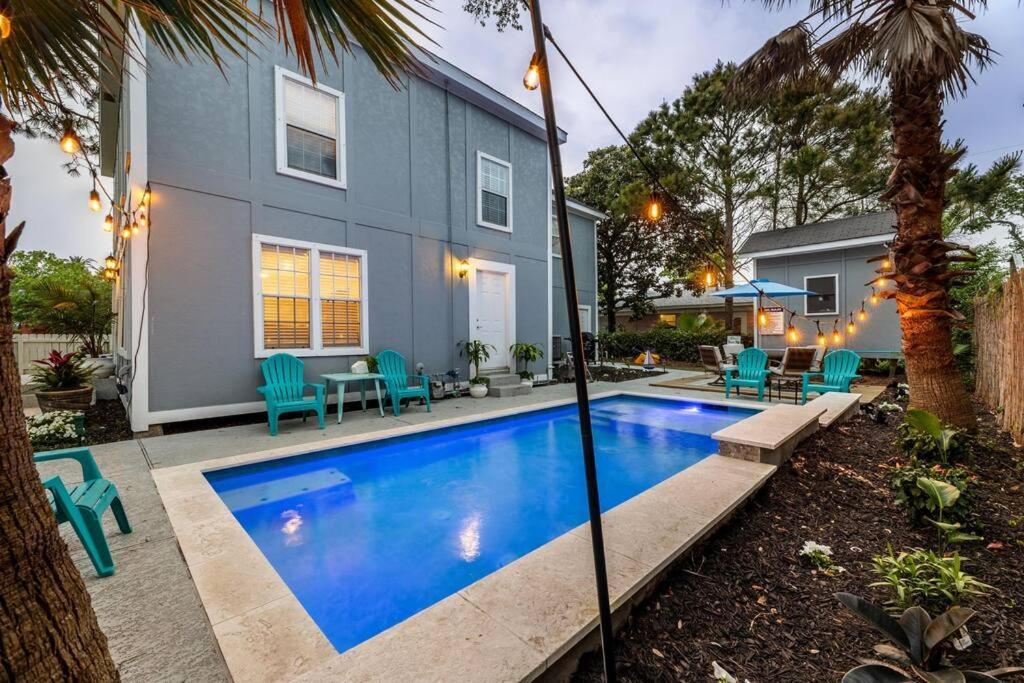5/3 With A Heated Pool 2 Min From Beach, Updated Galveston Eksteriør billede