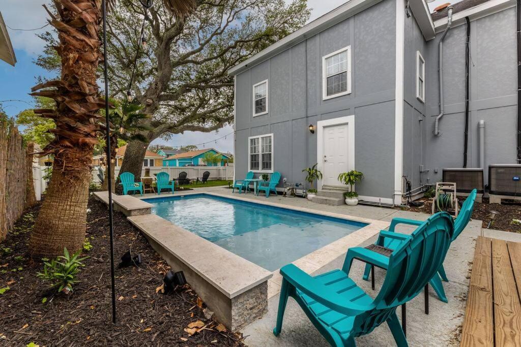 5/3 With A Heated Pool 2 Min From Beach, Updated Galveston Eksteriør billede