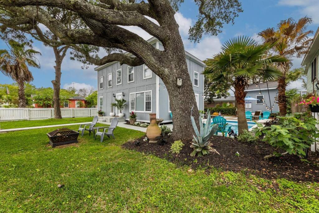 5/3 With A Heated Pool 2 Min From Beach, Updated Galveston Eksteriør billede