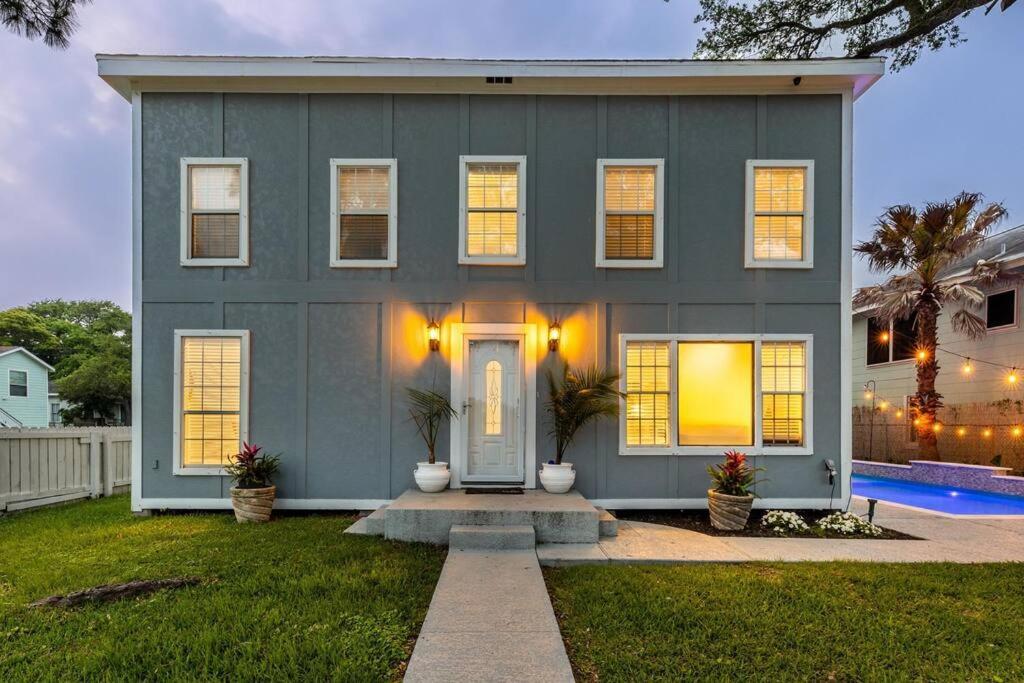 5/3 With A Heated Pool 2 Min From Beach, Updated Galveston Eksteriør billede